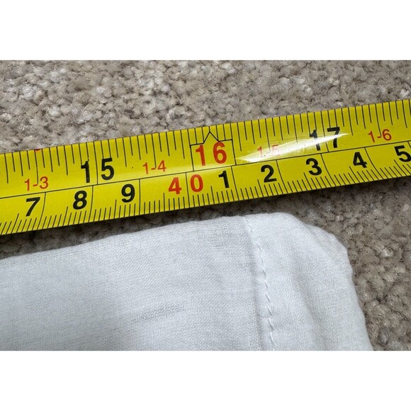 Swimsuits For All Swimsuit Cover Up Women's SIZE 18/20 Short Tab Sleeve White - Picture 15 of 16